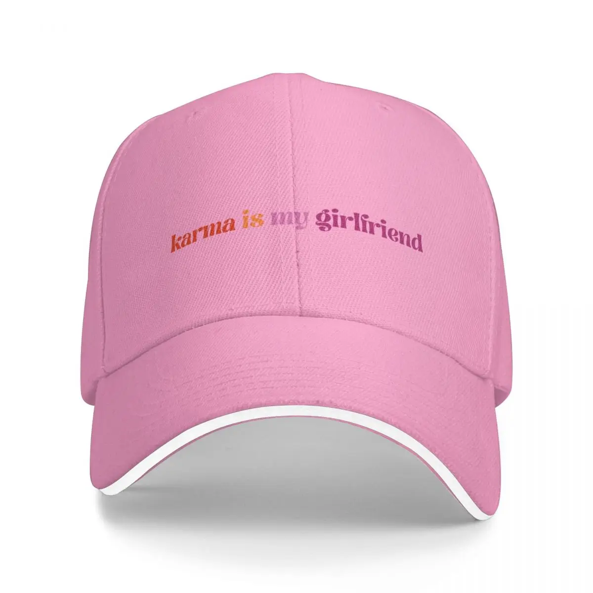 

Karma is My Girlfriend - Lesbian Bucket Hat Baseball Cap Christmas hats Winter hats for women Men's