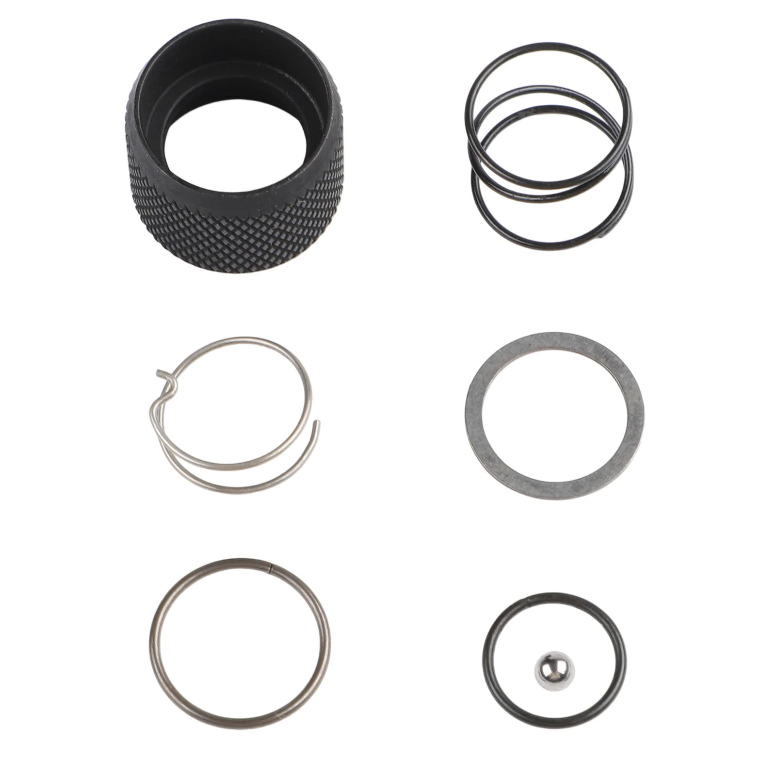 7pcs/set Driver Bit Holder Chuck Repair Kit For DCF886 DCF885 For Impact Driver Metal Bit Holder Chuck Power Tool Accessories