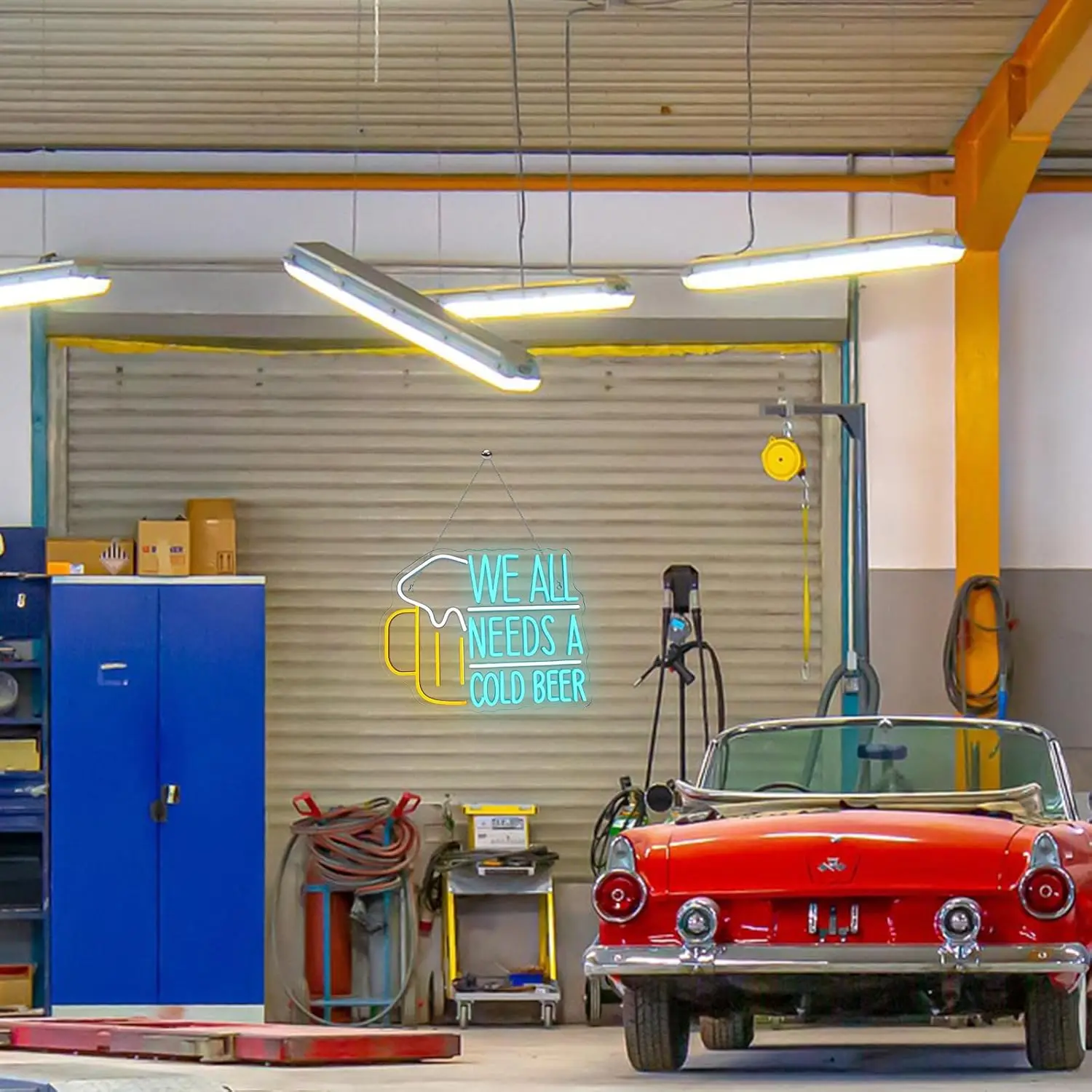 نحن جميعا يحتاج علامة النيون البيرة الباردة LED ضوء النيون تسجيل USB عكس الضوء لشريط رجل الكهف المطبخ لعبة غرفة ديكور المنزل الطرف الأعمال #3