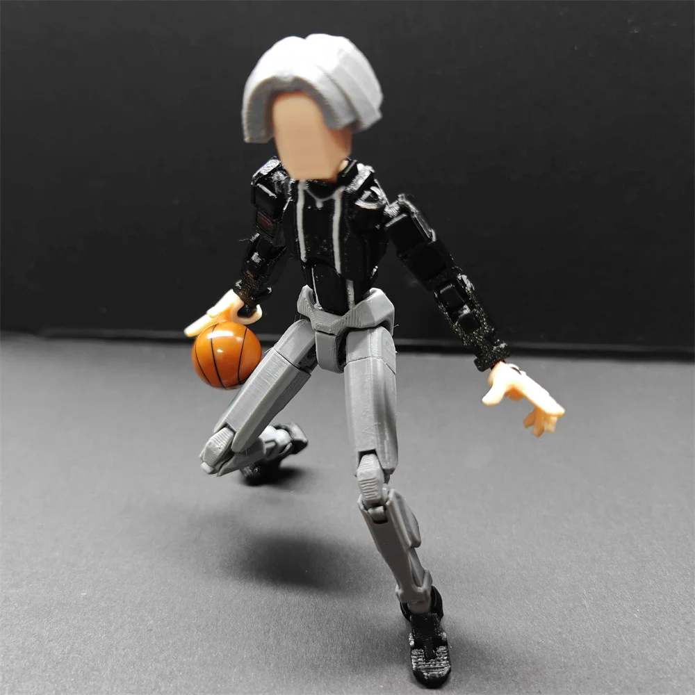 3d Printed Ikun Cartoon Action Figures Multi-Jointed Shapeshift Dummy 13 Model Kids Toys Finished Product Doll High-Quality Gift