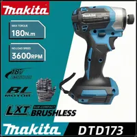Makita DTD173 18v Lithium Japan Imported Domestic Version Brushless Impact Driver Power Tool Multi-function Tool