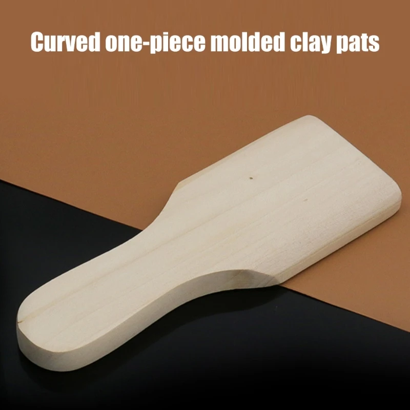 1/10 Pcs Pottery Board Clay Molding Tool Clay Paddles 6.8x18cm/2.68x7.09'' Sculpture Pad for Craft Hobbyists