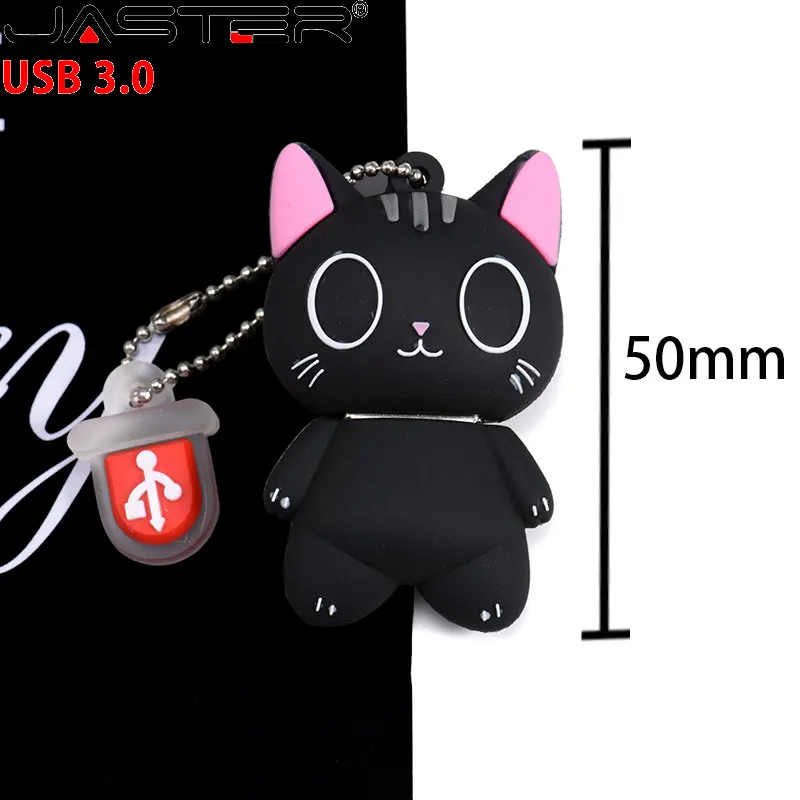 かわいい漫画のペンドライブ,3.0 GB,8GB,16GB,32GB,64GBのメモリスティック,ペンギン,猫,カエル,フラッシュドライブ