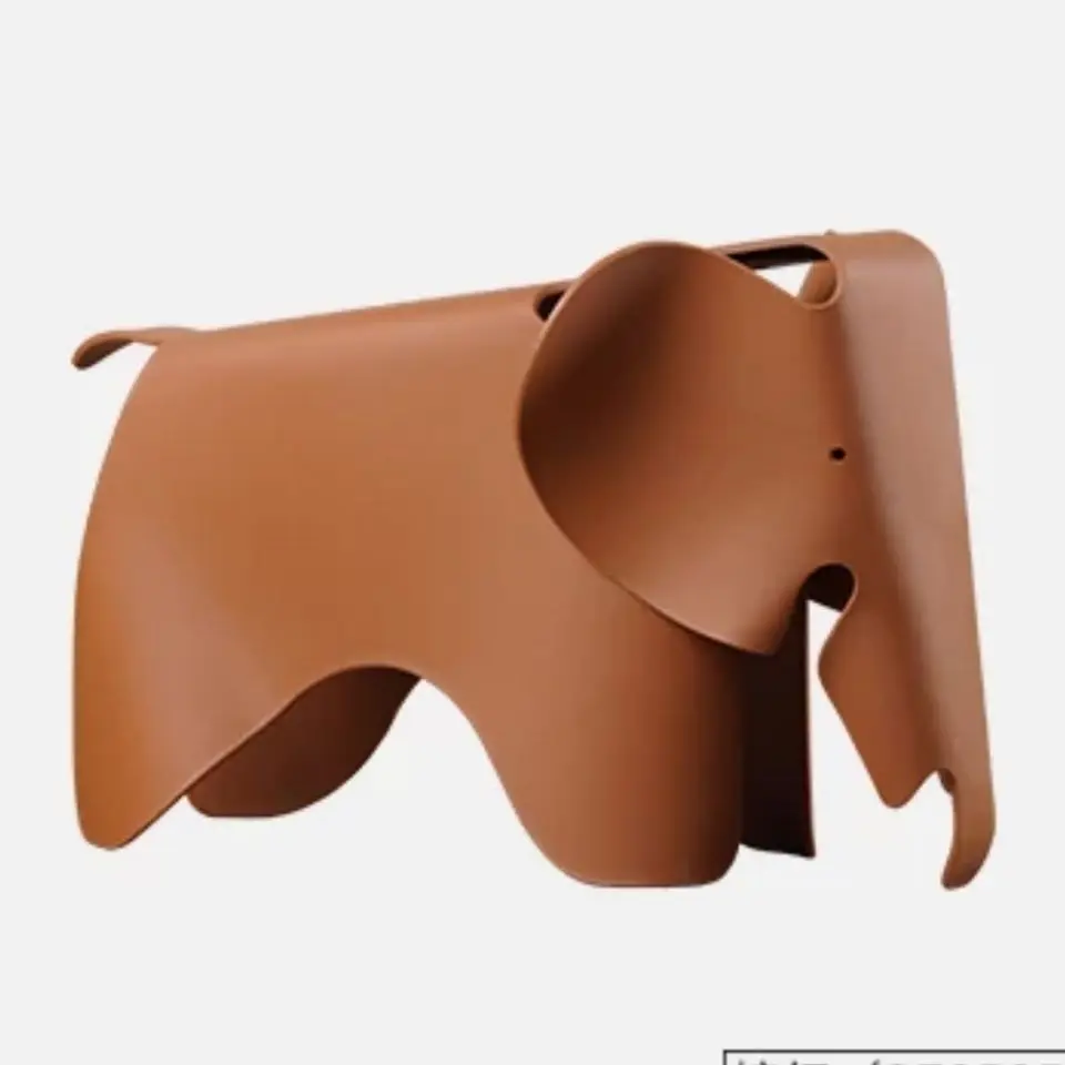 Nordic Elephant Chair Creative Living Room Decoration Home Furniture Seat Plastic Cartoon Stool Home Decor Accessories