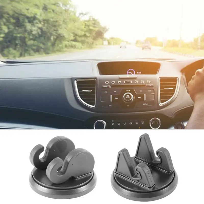 Dashboard Car Phone Holder Universal 360 Degree Rotation Silicone Phone Mount One-Handed Operation Phone Holder For Car Use