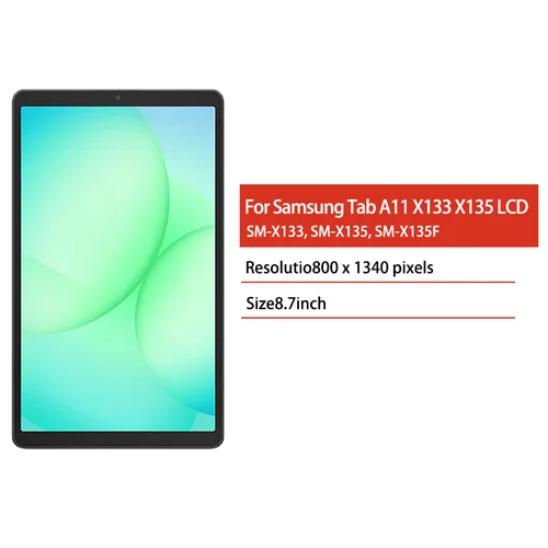 Imagen 2 del producto 100% probado para Samsung Tab A11 8,7 Wifi X133 X135 pantalla LCD Digitalizador de pantalla táctil para Samsung Tab A11 3G X130 pantalla