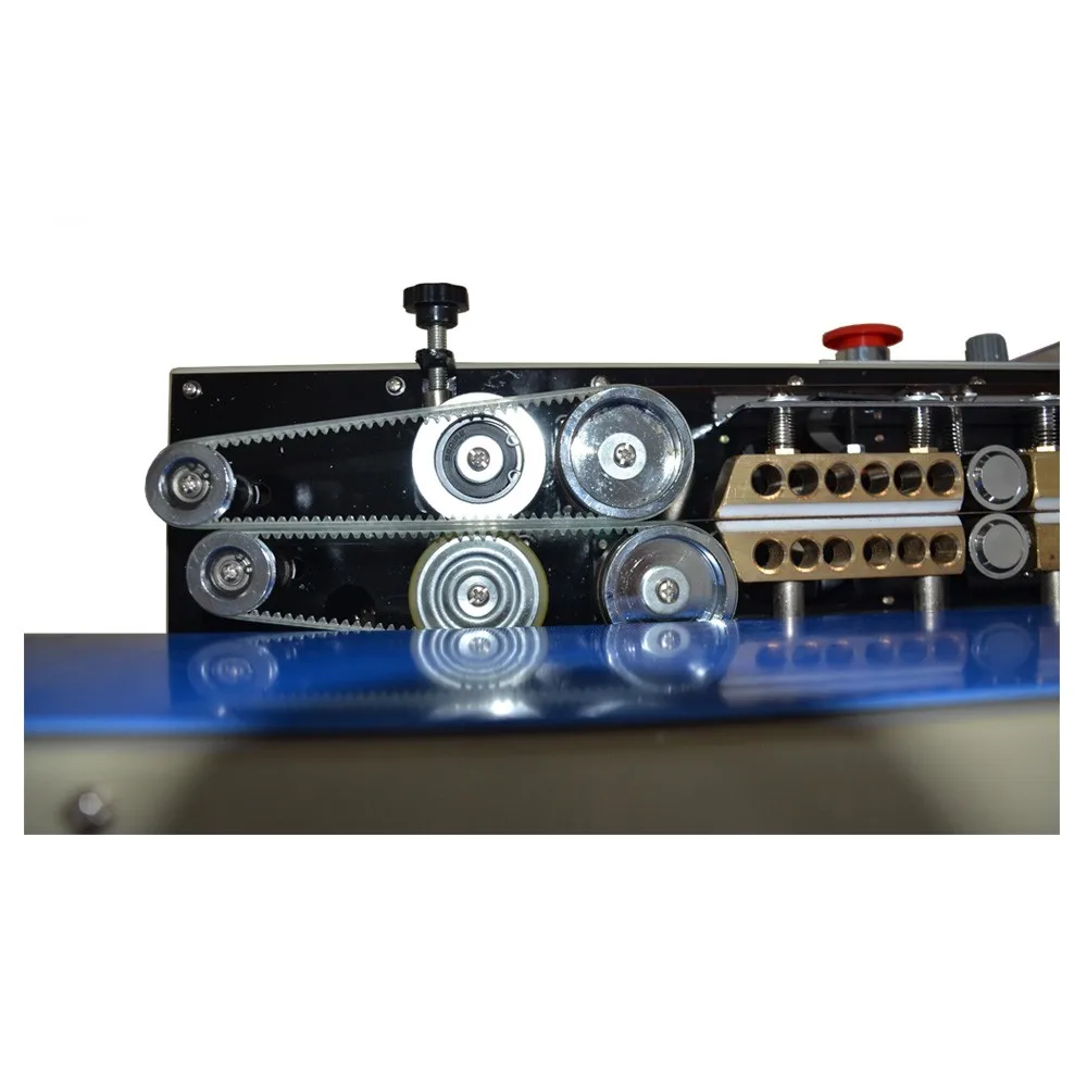 DF900 Automatic Ribbon Coding and Plastic Bags Continuous Sealing Machine Band Sealer