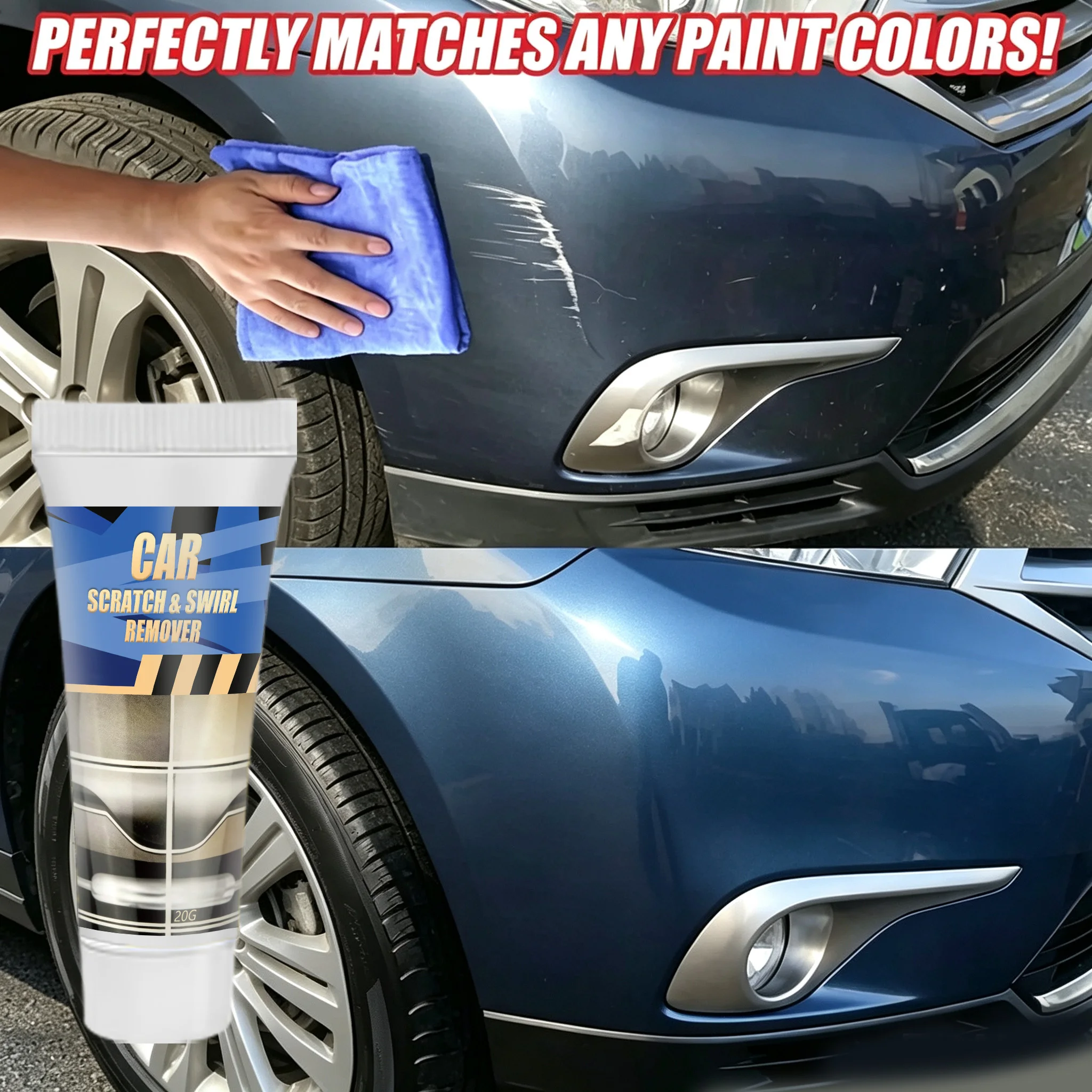 Car Scratch Remover Paint Care Tools Auto Swirl Remover Scratches Repair Polishing Auto Body Grinding Compound Anti Scratch Wax
