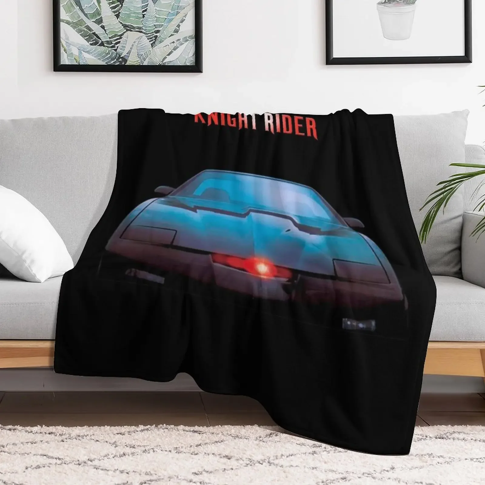 Knight rider Throw Blanket Hair Blankets Sofas Of Decoration Flannel blankets and throws Blankets