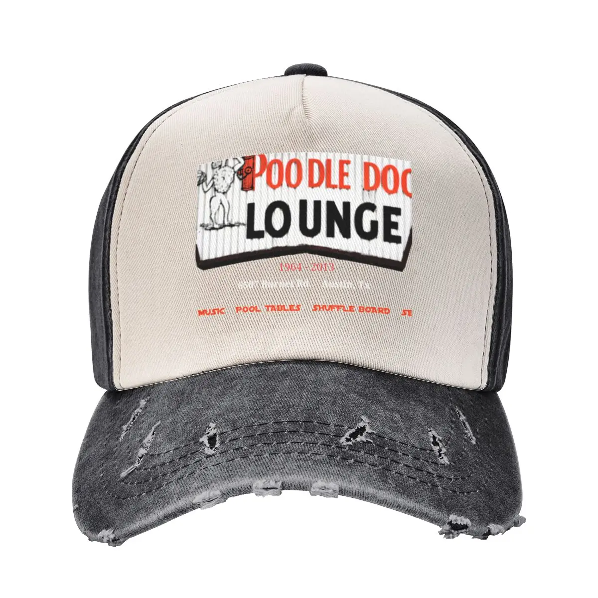 

Poodle Dog Lounge - Austin, TX 1964-2013 Baseball Cap Golf Wear Golf Hat Man |-F-| Beach Women Caps Men's