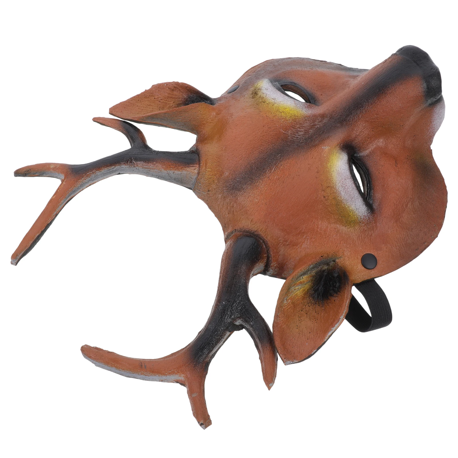 

Deer Mask Christmas Decor Masks Halloween Decorative Cartoon Decoration Pu Costume Animal Funny Man Prop