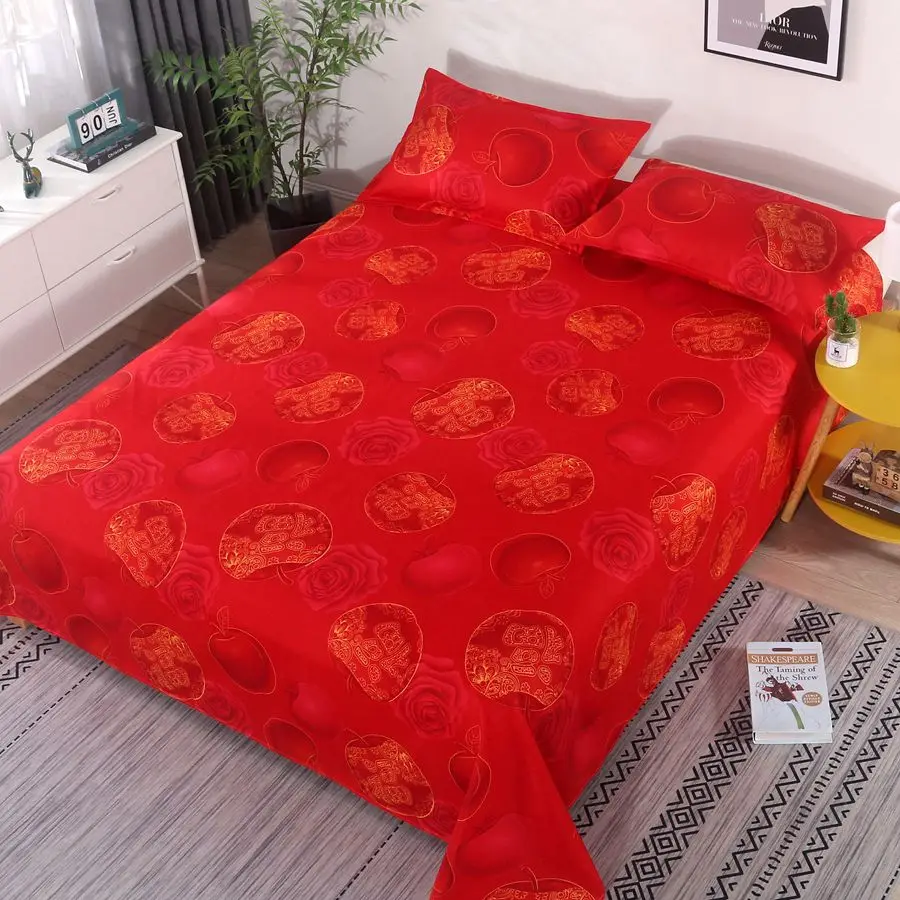 3pcs-set-home-textile-bed-sheet-set-with-pillowcases-cotton-material-lovers-home-room-bedding-flat-sheet-bed-sheet-set