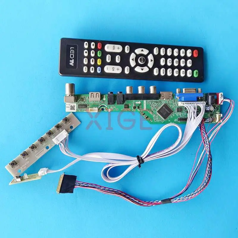 مجموعة لوحة تشغيل وحدة التحكم ، مصفوفة LVDS ، USB ، AV ، VGA ، HDMI ، تلفزيون ، تناظرية ، 40 دبوس ، أو ، أو ، أو ، أو ، أو ، أو ، أو ، أو ، أو ، أو