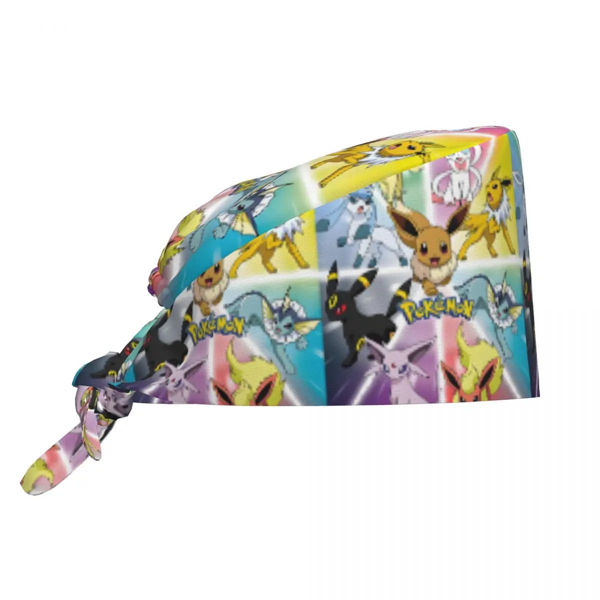 

Custom P-Pikachues Breathable Nursing Work Cap Surgical Scrub Caps Nursing Hair Hats Work Scrubs Hat for Hospital Pharmacy