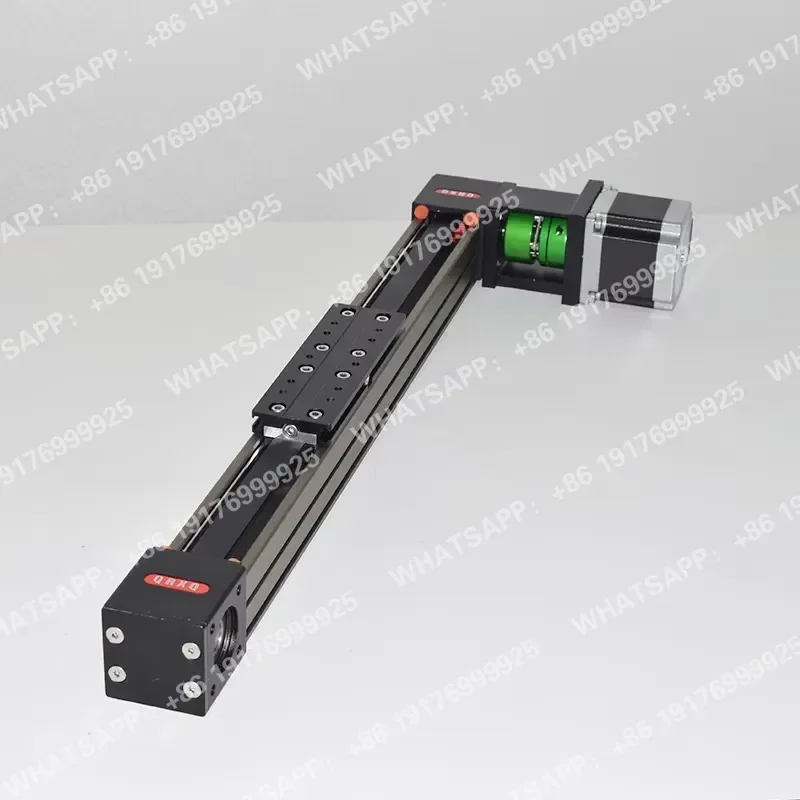 Cnc High Speed Silent Synchronous Belt Linear Module Sliding Table Moving Slider Guide 100-2000mm With Stepper Motor Free