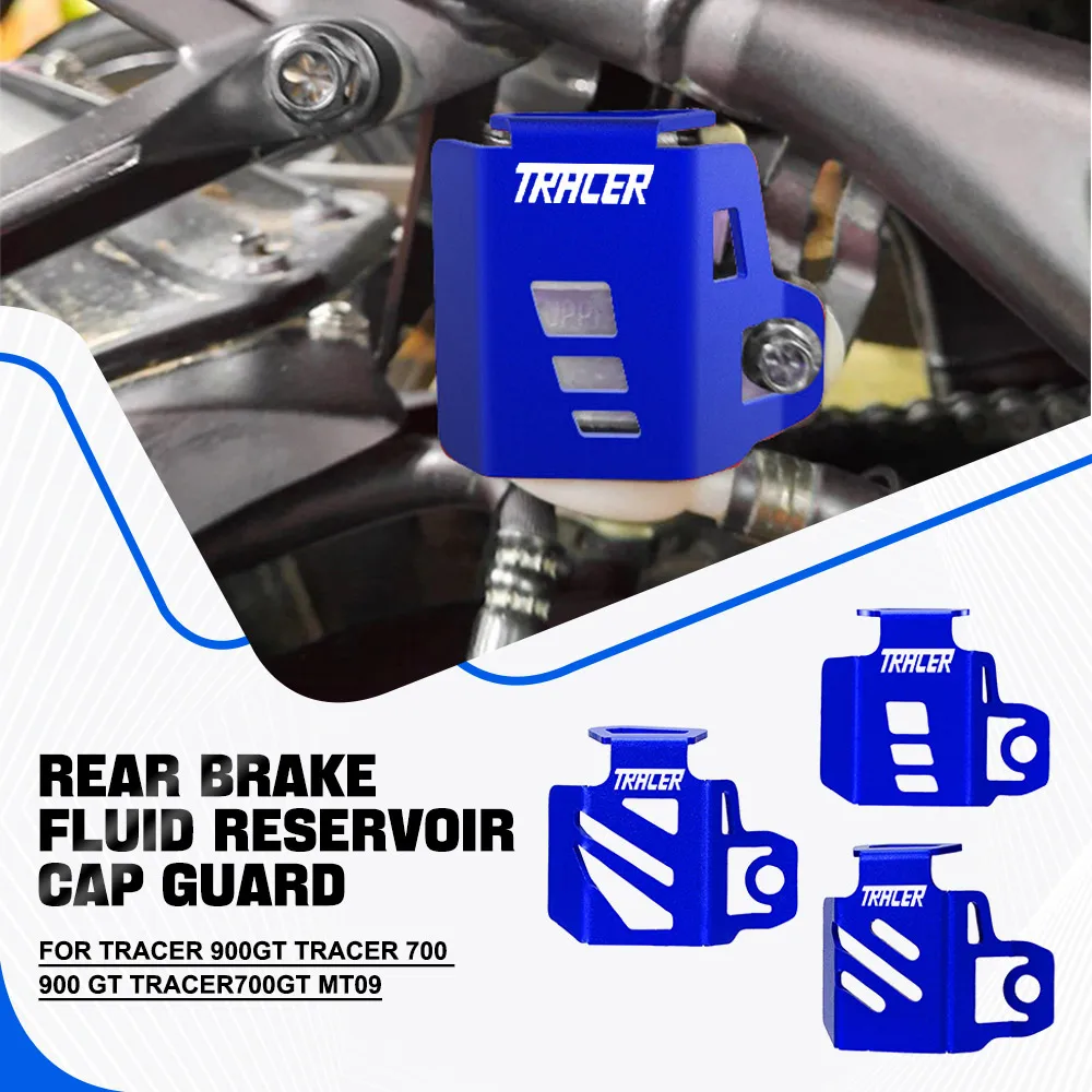 

Motorcycle Rear Brake Fluid Reservoir Cover Oil Cap Guard Protection For YAMAHA TRACER 900GT Tracer 700 900 GT Tracer700gt MT09