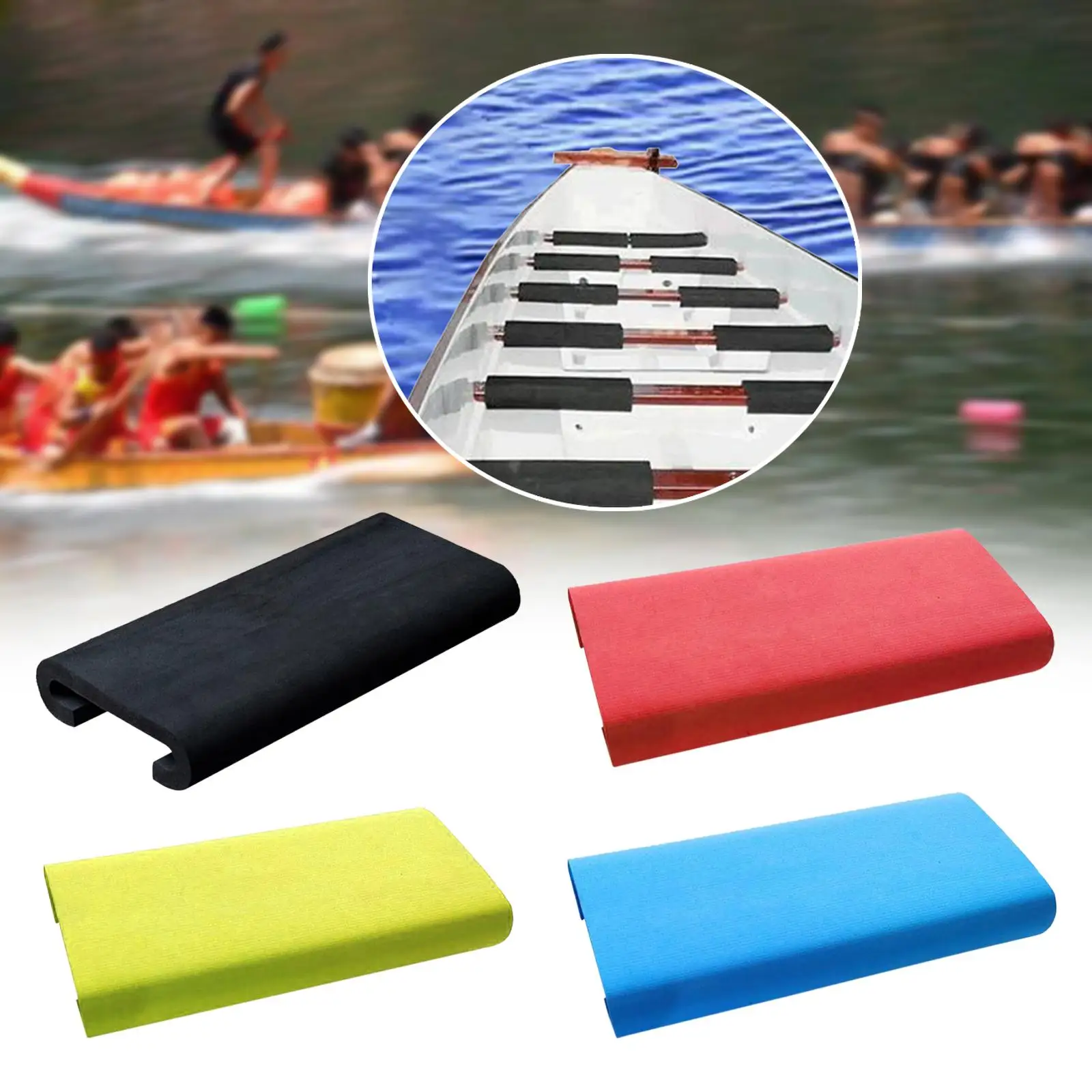 Dragon Boat Paddle Seat Pad Protective EVA Paddle for Kayaking Rower Boat Race Training Competition Kite Boat Training