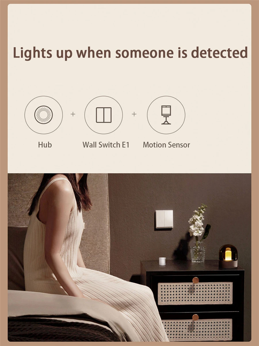 Aqara Smart Wall Switch E1 ZigBee 3.0 Smart Home Wireless Key Light Switch With Neutral NO Neutral For Xiaomi Mi Home homek APP