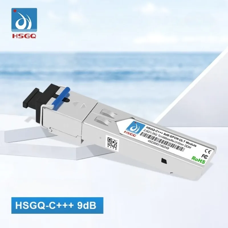 

Оптический PON-модуль HSGQ GPON OLT STICK C+++ 7/8/9 дБ SC UPC, 1490/1310 нм, 2.5 Гбит/с/1.25 Гбит/с, SFP-модуль, совместимый с Huawei, ZTE