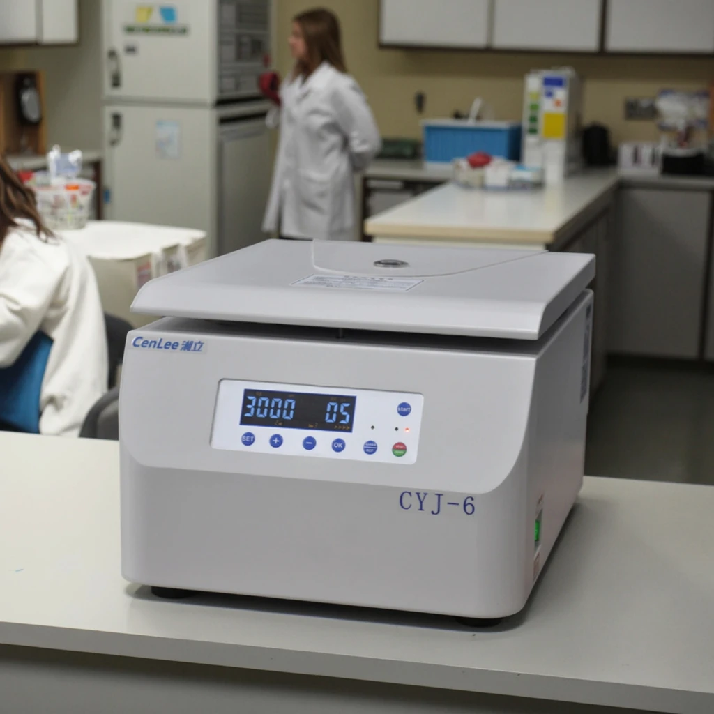 

Cytospin 3000rpm Automatic Laboratory Centrifuge for Cell Smear Smearing 12 Slides of CSF Urine Pleural Fluid