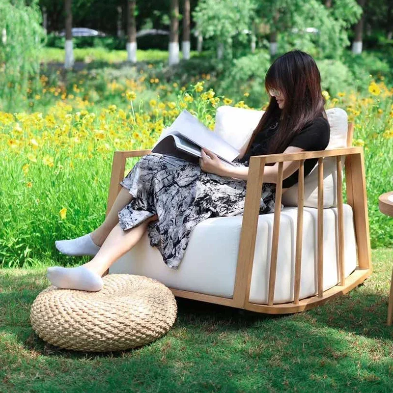 Living Room Garden Outdoor Patio Chair Rocking Chair
