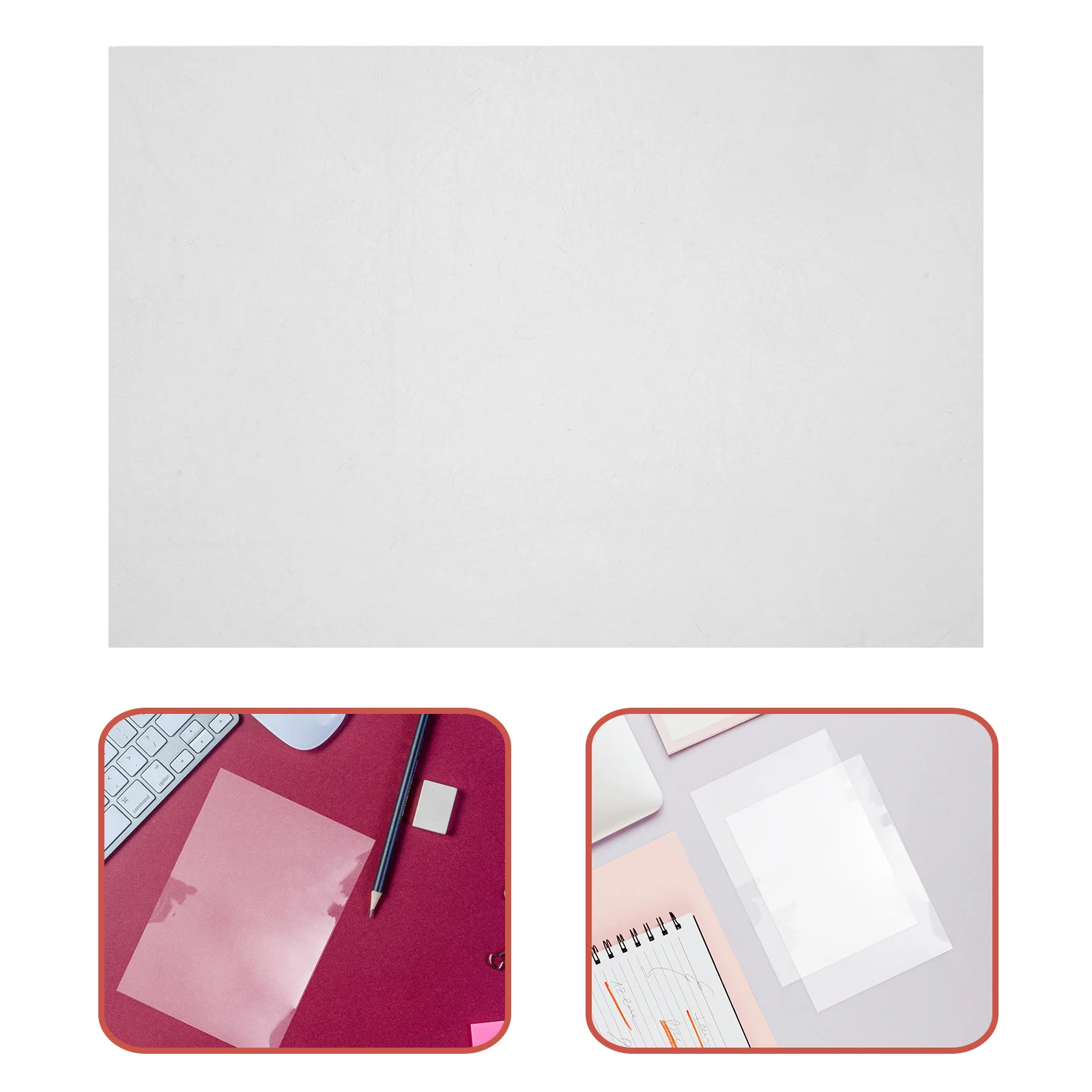 

10pcs Transparent Acetate Sheets Clear Lightweight For Crafts Diy Art Printing Stencil Card Making Cake Decorating Mousse Strips