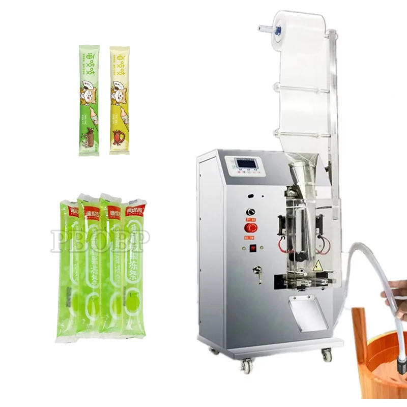 

Fully Automatic Liquid Small Bag Filling And Packaging Machine for Honey Sauce Beverage Automatic Packaging Equipment