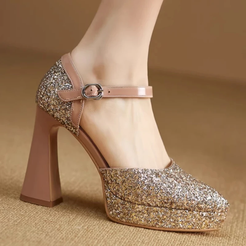 

Женские туфли Мэри Джейн 2026: остроносые, из натуральной кожи, на толстом каблуке и платформе, для офиса, вечеринок и свадеб