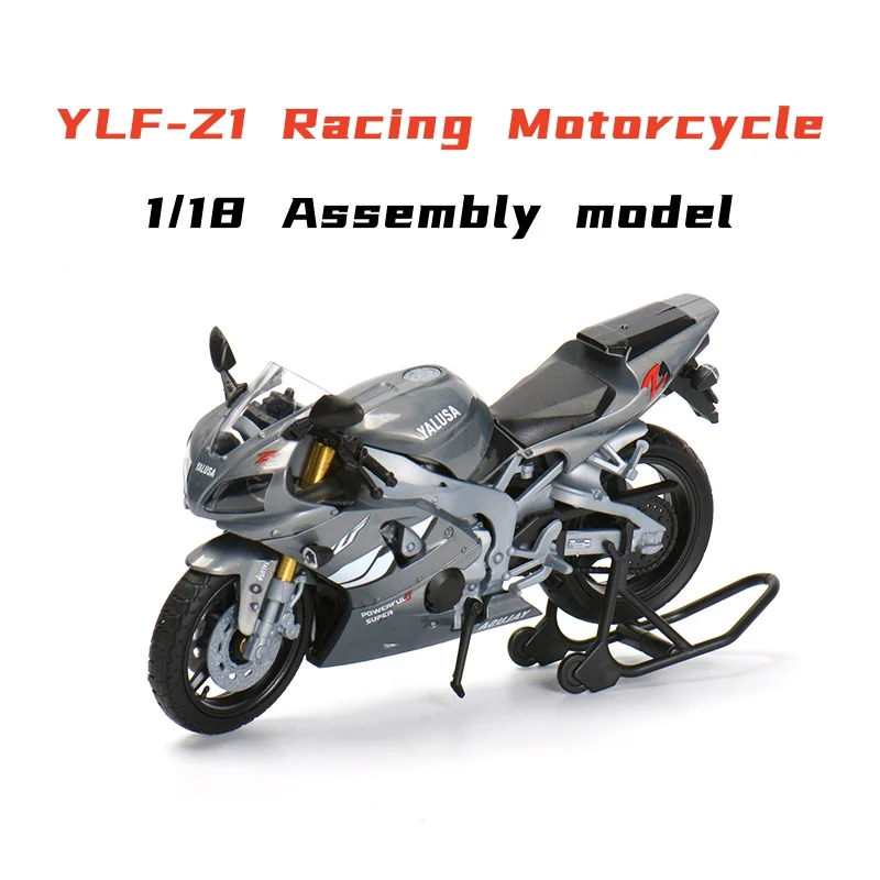 4D 1/18 Racing Motorcycle YLF-Z1 Simulation Assembly Puzzle Model Holiday Gifts