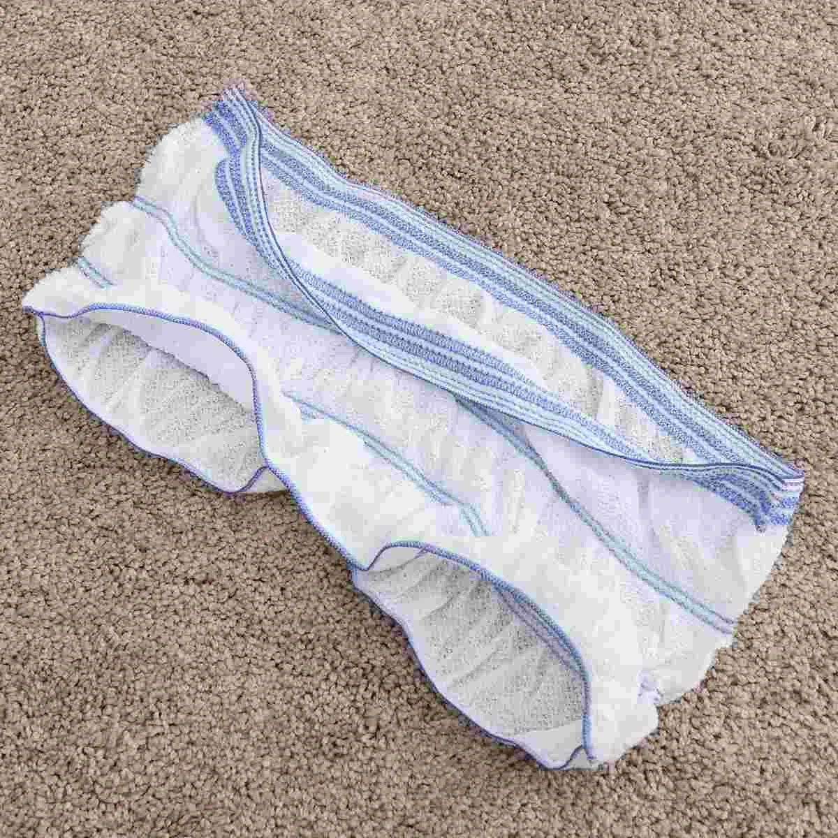 4 Pcs “Elderly Diapers Packs Urinary Incontinence Woman Panties Women Disposable Mesh Pants Postpartum Elastic Shorts of