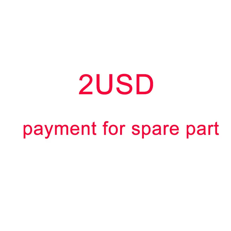 Zahlung für zusätzliche Versand kosten oder Ersatzteile