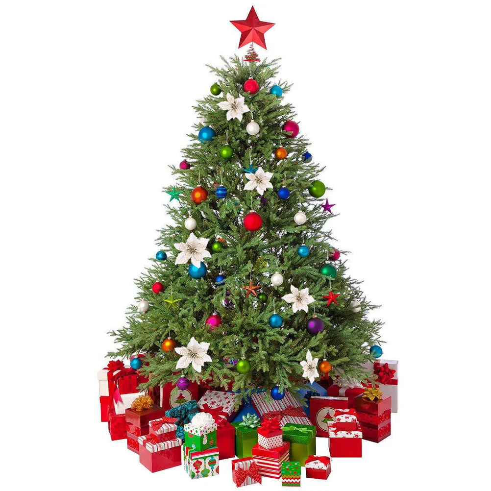 

Christmas Flower Decoration Flowers Simulation Tree Decorations Artificial Ornaments for