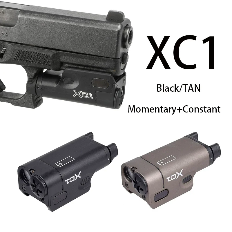 XC1 LED Compact Mini Marui Weapon Light Constant Momentary for 1911 P320 Glock19 Scout Torch Flashlight Hunting