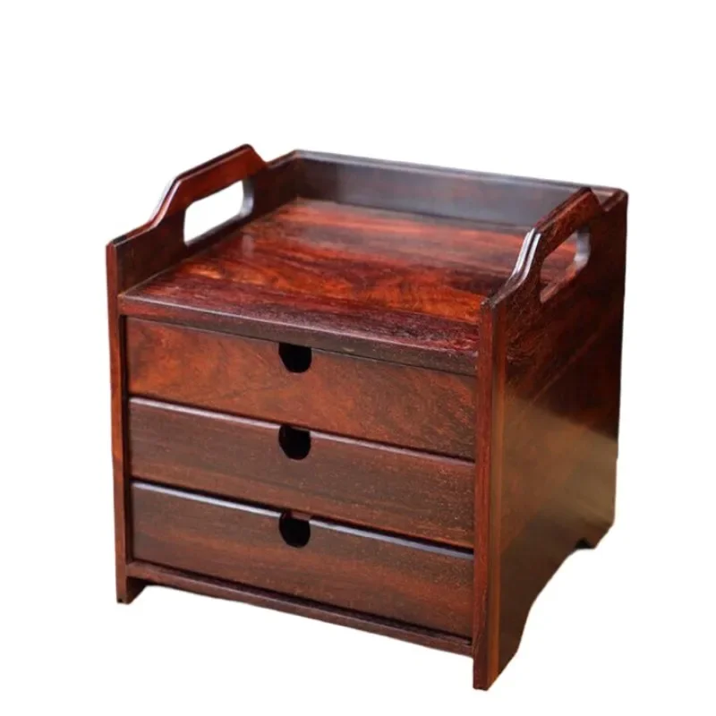 

Solid wood Chinese storage box home handicraft ornament