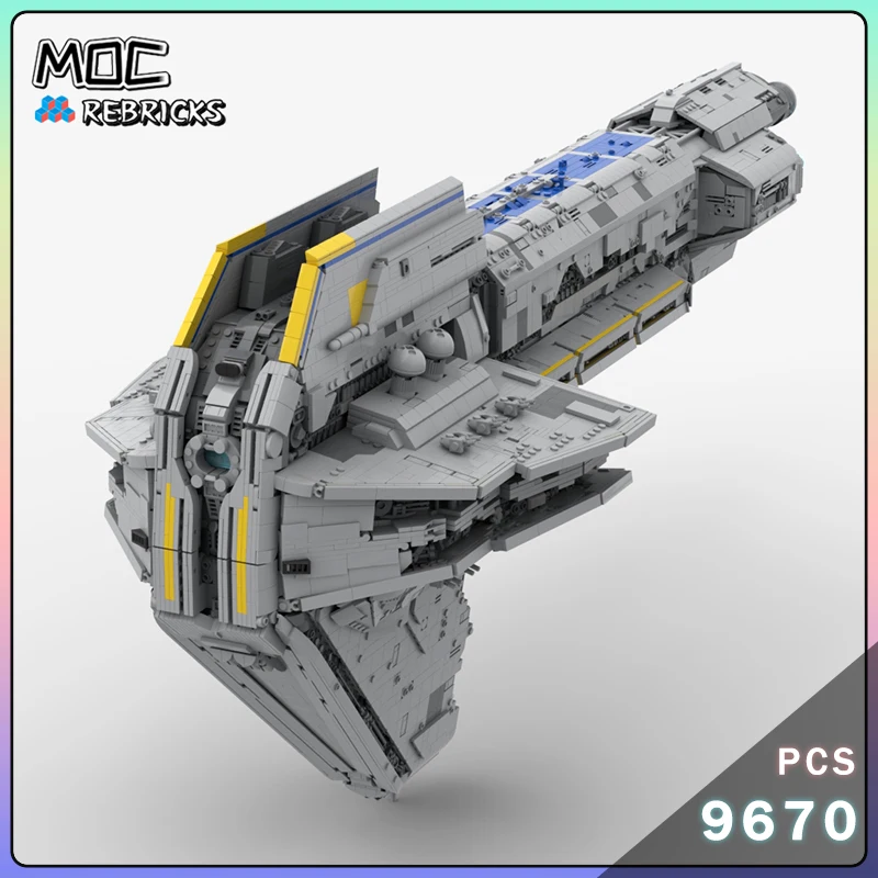 

Ultimate Коллекционная серия Звездный Корабль серия флотов UCS MK1 Звездный космический корабль Набор строительных блоков Сборная модель Кирпичи Детские игрушки