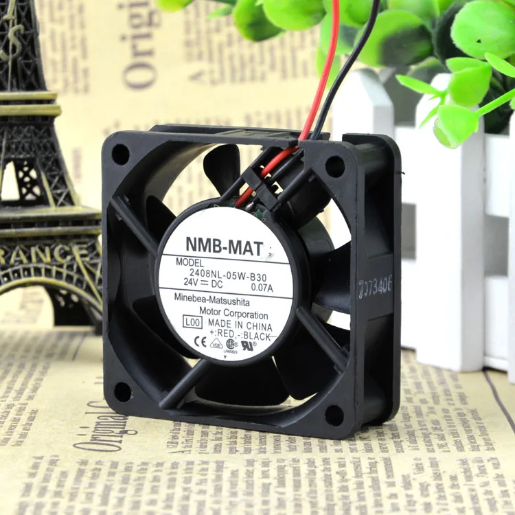 

ORIGINAL 2408NL-05W-B30 6020 DC24V 0.07A 6CM INVERTER FAN