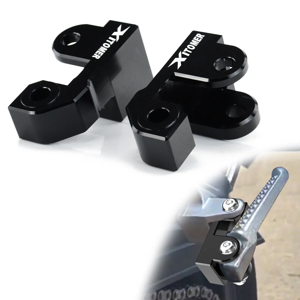 

Lowering Relocation Bracket kit Motorcycle Aluminum Passenger Foot Pegs Rear Footrests Fit For VFR 800 X Crossrunner 2016