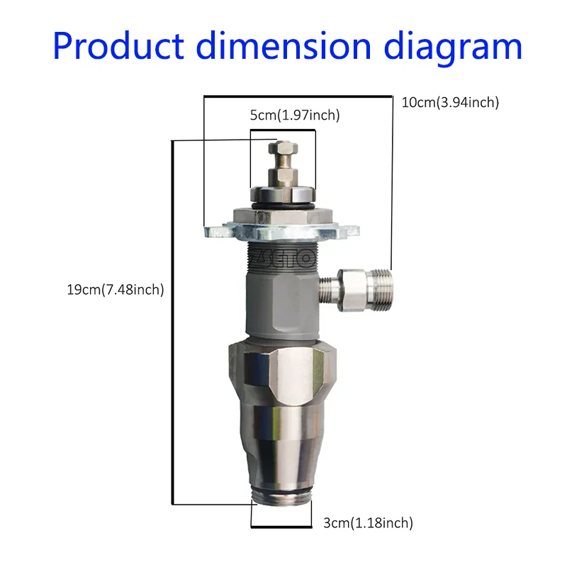 2X Wear-Resisting Stainless Steel Paint Pump Replacement Of Airless Spraying Machine For  390 395 490 495 Sprayer