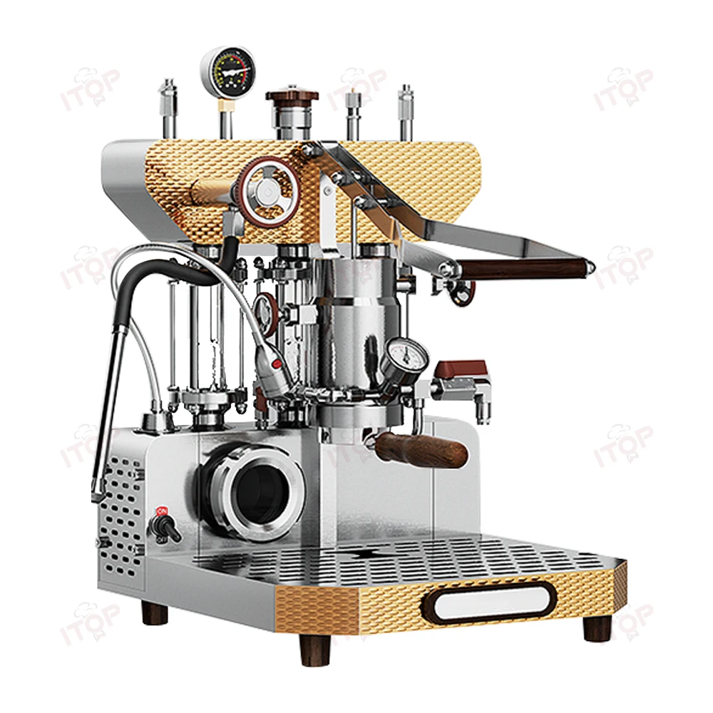 Quality Guarantee Commercial Grade Saturated Brew Head Hand-pressed Coffee Maker Manual Lever Espresso Coffee Machine