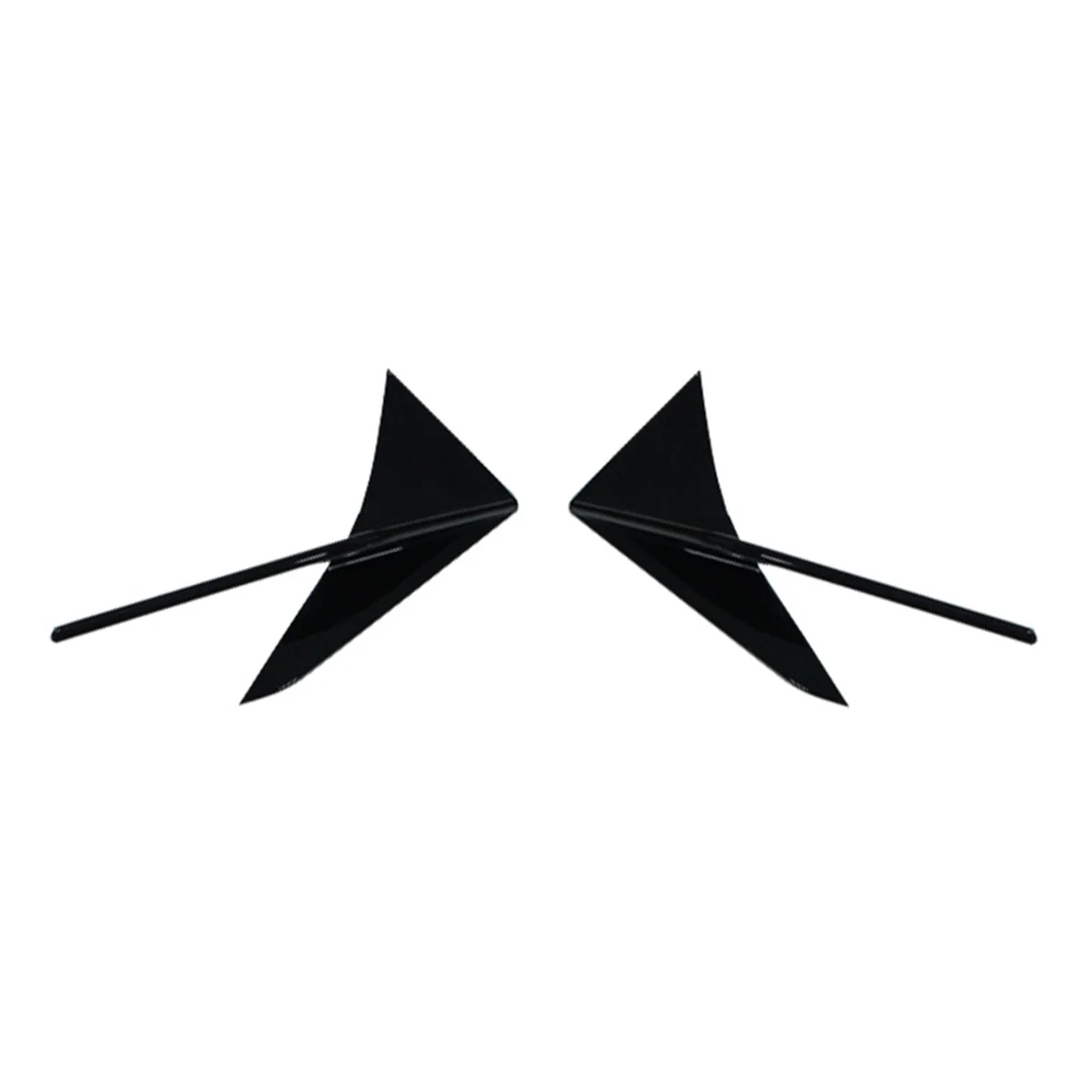 

Front Bumper Side Spoiler Trim Sticker for Toyota Supra A90 & A91 (2019-2025), Front Side Air Vent Cover Trim Accessories -T45C