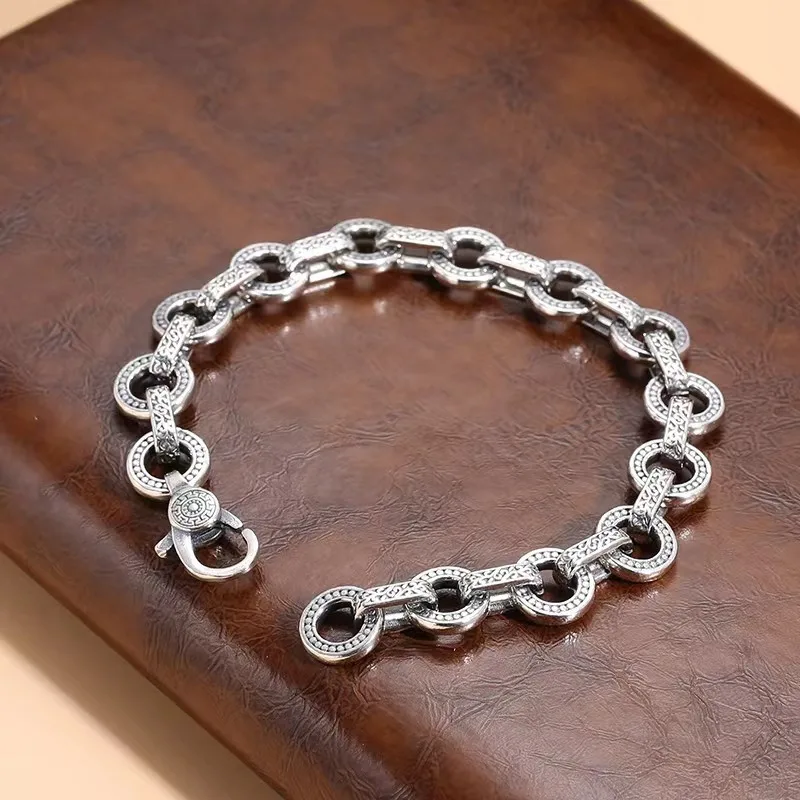 Korean Style Men Jewelry Minimalist Versatile Niche Unique Design Trendy Daily Wear Fashion Wrist Neck Accessory