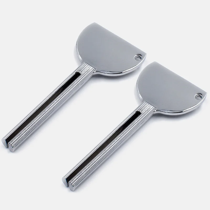 Escurridor de pasta de dientes para tubo, dispensador de rodillo, herramienta de Metal para teñir el cabello, llave de Color, accesorios de baño