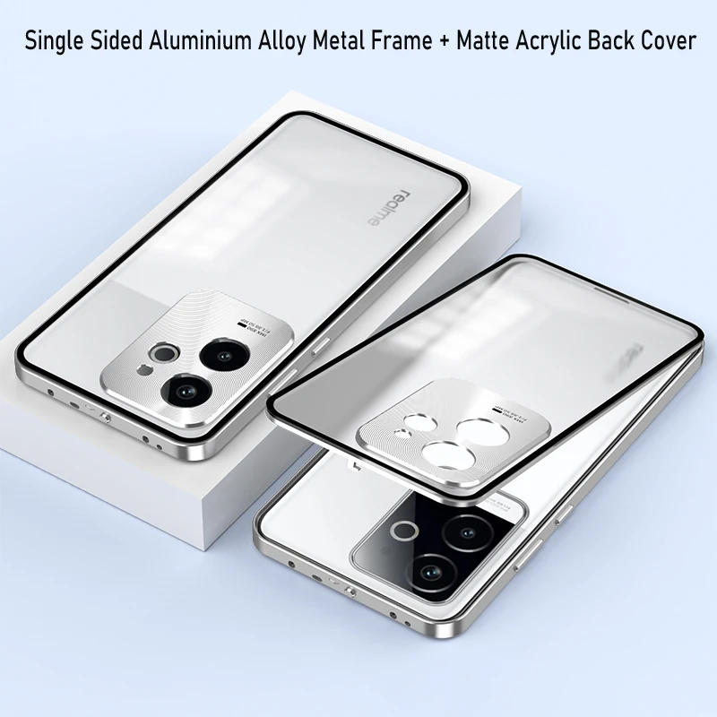

Матовая акриловая задняя крышка из алюминиевого сплава для OPPO Realme GT 6