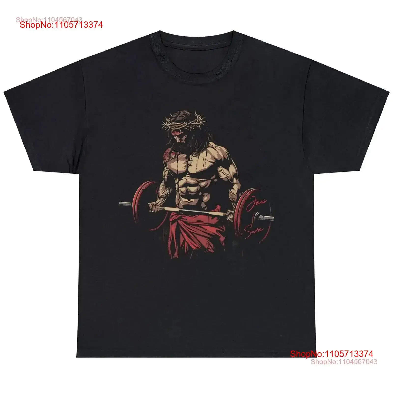 Retro Jesus The Ultimate Deadlifter Christian Gym Workout T Shirt vintage Washed Unisex Slightly homme fashion Versatile