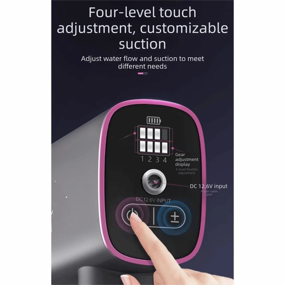 Automatic Automatic Aquarium Vacuum Electric Extremely Long Battery Life Fish Tank Sand Cleaner Pump High Flow Rate Self-Priming