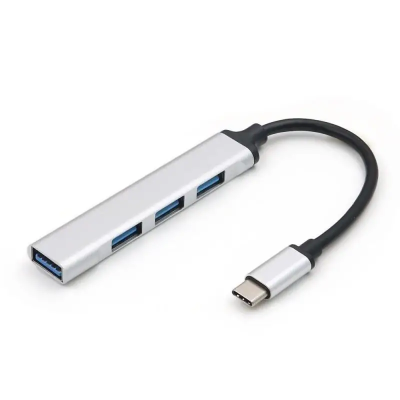 USB C HUB 3.0 Type C 3.1 4 Port Multi Splitter Adapter OTG For Xiaomi Huawei Phone Macbook Pro 13 15 Air Pro PC Computer