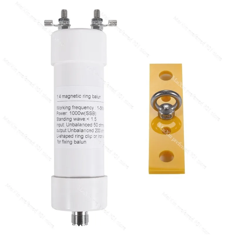 antena-winton-de-alta-potencia-barron-1-4-de-1000w-dedicada-para-conexion-desequilibrada-a-equilibrada-de-50-ohmios-a-200-ohmios-barra-de-onda-corta