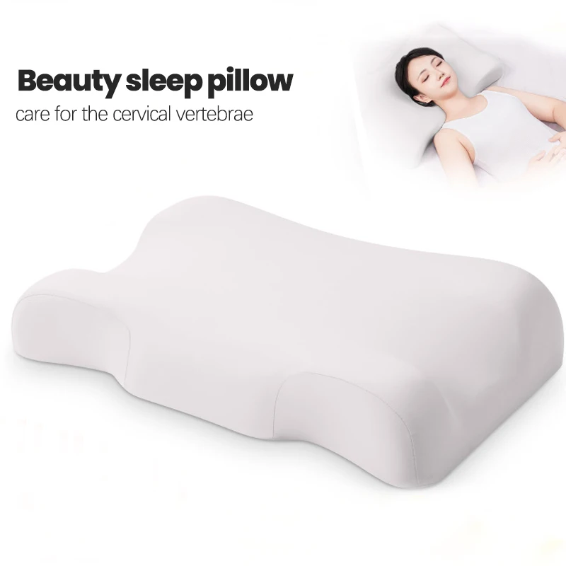 Flawless Face Beauty Pillow 2 in 1 Anti Aging and Anti Wrinkle and Face Pillow Memory Foam for Neck and Shoulder Pain for Back