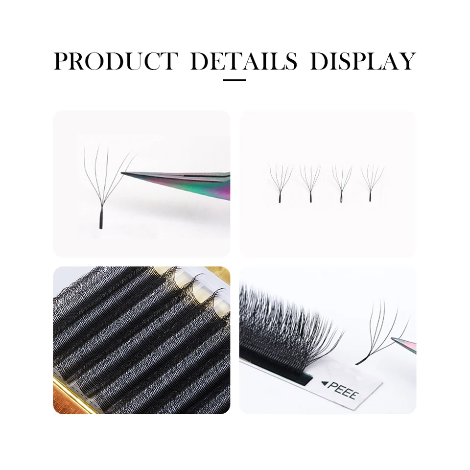 DeceMars 3DW/4DW/5DW/6DW/NEW 6DW/7DW/8DW/NEW 8DW/9DW/10DW/NEW 10DW extensión de pestañas para maquillaje 5