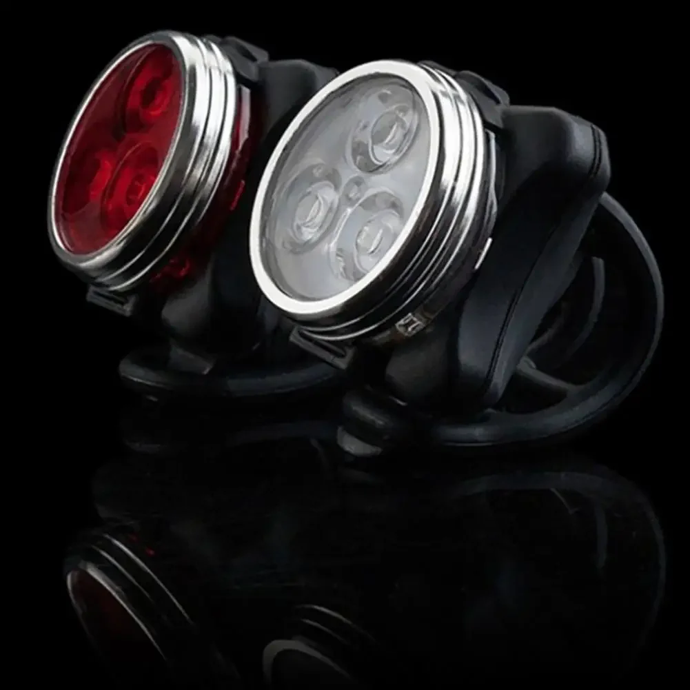 

Bicycle Light Set Type-C Charging Mountain Head Helmet Light Highway Bicycle Front and Tail Light Set